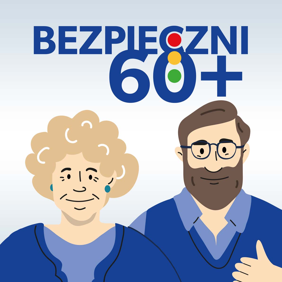 Grafika z logo i postaciami promującymi wydarzenie